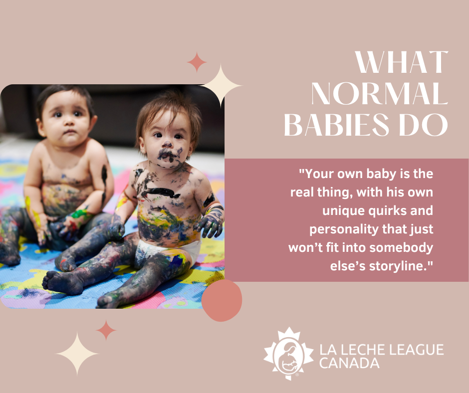 Story What Normal Babies Do La Leche League Canada Breastfeeding